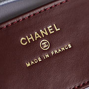 Bagsaaa Chanel Spring Summer 2026 Clutch with Leather Strap AP5068 light purple - 17cm - 4