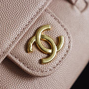 Bagsaaa Chanel Spring Summer 2026 Clutch with Leather Strap AP5068 light pink - 17cm - 2