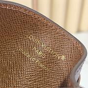 Bagsaaa 2026 Collection LV M28284 Double Card Holder Chocolate - 11cm - 4