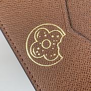 Bagsaaa 2026 Collection LV M28281 Passport Cover Chocolate - 14cm - 4