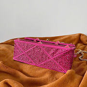 Bagsaaa Valentino Garavani Small Roman Stud Shoulder Bag pink rhinestones - 25cm - 3
