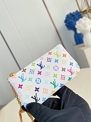 Bagsaaa M28388 LV x TM Key Pouch Multicolor/White - 12cm - 1