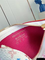 Bagsaaa M28388 LV x TM Key Pouch Multicolor/White - 12cm - 3