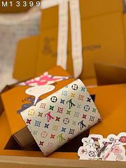 Bagsaaa M13399 LV x TM Rosalie Wallet Multicolored - 11cm - 4