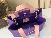 Bagsaaa 2026 Collection M27969 Mini Shopper Tote Bag Purple - 26cm - 3