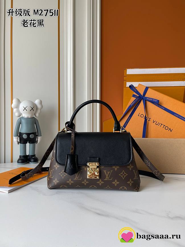 Bagsaaa LV M27511 Madeleine BB Bag Monogram Black - 24.5cm - 1