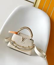 Bagsaaa LV M26345 Capucines East-West Mini Bag Vanilla - 22cm - 1