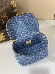 Bagsaaa LV M27946 Nice Mini Blue Denim - 20cm - 3