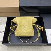 Bagsaaa YSL JAMIE mini shoulder pouch in lambskin 859174 yellow - 15.5cm - 1