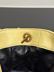 Bagsaaa YSL JAMIE mini shoulder pouch in lambskin 859174 yellow - 15.5cm - 3