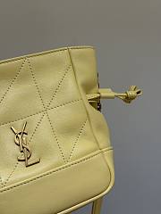 Bagsaaa YSL JAMIE mini shoulder pouch in lambskin 859174 yellow - 15.5cm - 4