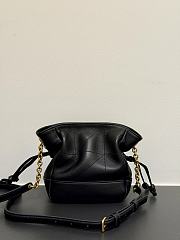 Bagsaaa YSL JAMIE mini shoulder pouch in lambskin 859174 black - 15.5cm - 2
