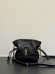 Bagsaaa YSL JAMIE mini shoulder pouch in lambskin 859174 black - 15.5cm - 4
