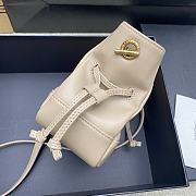Bagsaaa YSL JAMIE mini shoulder pouch in lambskin 859174 beige - 15.5cm - 2