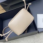 Bagsaaa YSL JAMIE mini shoulder pouch in lambskin 859174 beige - 15.5cm - 3