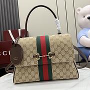 Bagsaaa Gucci Paparazzo medium top handle bag 875018 beige - 32cm - 1