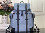 Bagsaaa LV M14676 Christopher MM backpack blue - 38 x 44 x 12.5 cm - 1