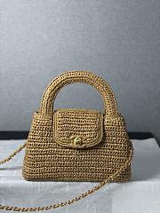 Bagsaaa Chanel Cruise 2025/26 Mini Shopping Bag AS4416 beige - 19cm - 1