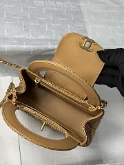 Bagsaaa Chanel Cruise 2025/26 Mini Shopping Bag AS4416 beige - 19cm - 4