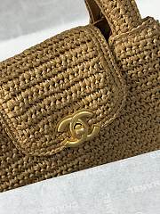 Bagsaaa Chanel Cruise 2025/26 Mini Shopping Bag AS4416 beige - 19cm - 3