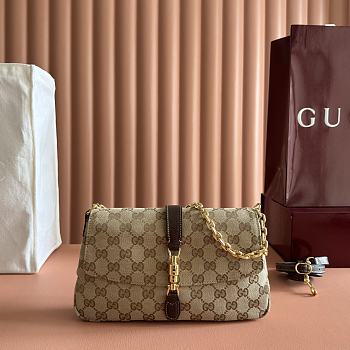 Bagsaaa New Collection 2026 Gucci Aperitivo medium shoulder bag 866720 beige - 26cm