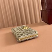 Bagsaaa Gucci GG Marmont zip around wallet 443123 beige - 19cm - 4