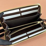 Bagsaaa Gucci GG Marmont zip around wallet 443123 beige - 19cm - 3