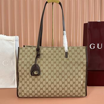 Bagsaaa Gucci Londra large tote bag 875056 beige - 40cm