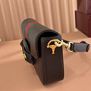 Bagsaaa Gucci Horsebit 1955 small shoulder bag 866762 dark brown - 21cm - 3