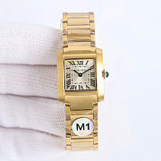 Bagsaaa Cartier Cartier Tank Française gold watch - 1