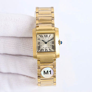Bagsaaa Cartier Cartier Tank Française gold watch