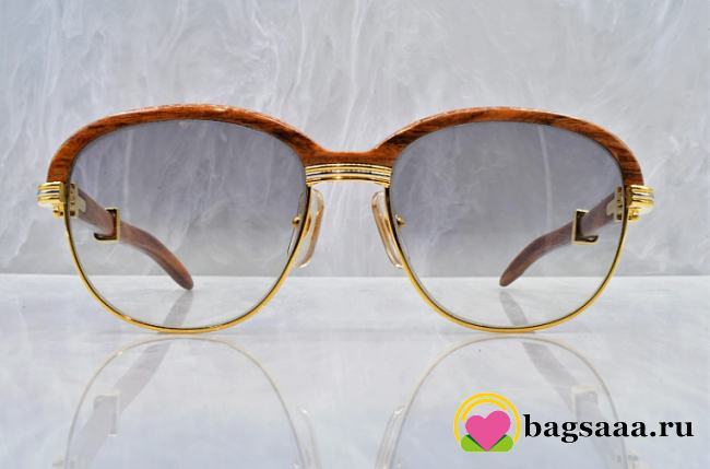 Bagsaaa Cartier Louis Malmaison vintage sunglasses - 1