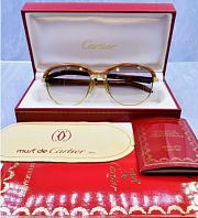 Bagsaaa Cartier Louis Malmaison vintage sunglasses - 4