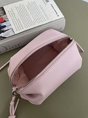Bagsaaa Dior Bow Pouch Rose Songe Supple Lambskin - 20cm - 3