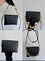 Bagsaaa LV Black Coussin BB 20cm - 1