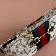 Bagsaaa Gucci Horsebit Web small shoulder bag 867130 beige - 20cm - 4