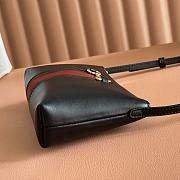 Bagsaaa Gucci Horsebit Web small shoulder bag 867130 black - 20cm - 4