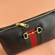 Bagsaaa Gucci Horsebit Web small shoulder bag 867130 black - 20cm - 3