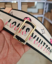 Bagsaaa LV M26926 Bandoulière strap Black/Creme - 116cm - 4
