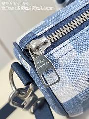Bagsaaa New Collection 2026 LV M28600 Keepall Bandoulière Bag Indigo Blue - 25cm - 4