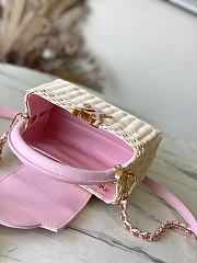 Bagsaaa LV M28548 Capucines Mini Washed Pink - 21cm - 3