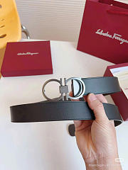 Bagsaaa Ferragamo Reversible and adjustable Gancini belt 3.5cm - 1