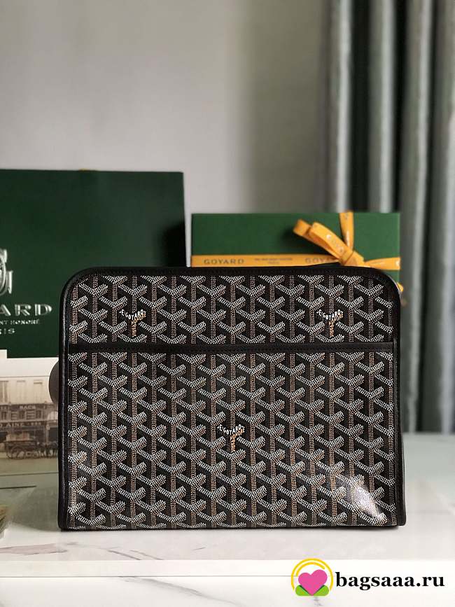 Bagsaaa Goyard Jouvence GM Toiletry Bag black - 29.5 cm - 1