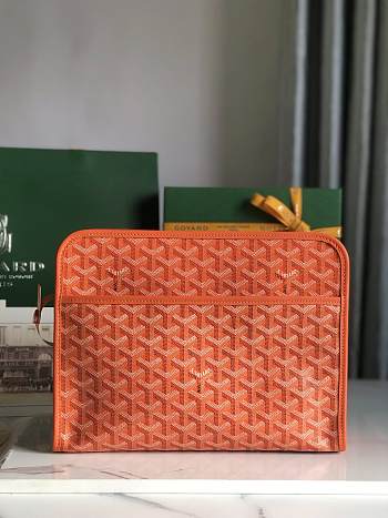 Bagsaaa Goyard Jouvence GM Toiletry Bag orange - 29.5 cm