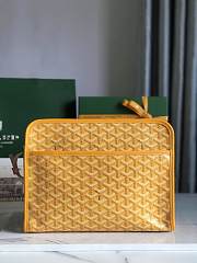 Bagsaaa Goyard Jouvence GM Toiletry Bag yellow - 29.5 cm - 1