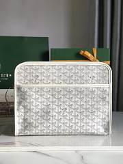 Bagsaaa Goyard Jouvence GM Toiletry Bag white - 29.5 cm - 1