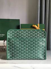 Bagsaaa Goyard Jouvence GM Toiletry Bag green - 29.5 cm - 1