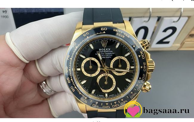 Bagsaaa Rolex Daytona Yellow Gold Daytona Watch - 40mm - 1