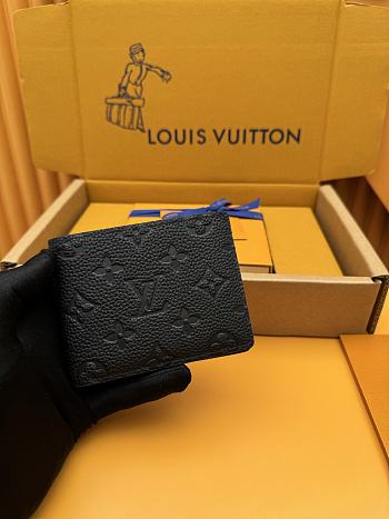 Bagsaaa LV M82072 Multiple Wallet Black - 11.5cm