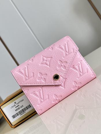 Bagsaaa LV M29460 Victorine Wallet pink - 12cm
